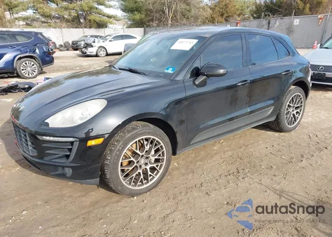 2016 Porsche Macan S from USA, damaged, VIN WP1AB2A50GLB45485